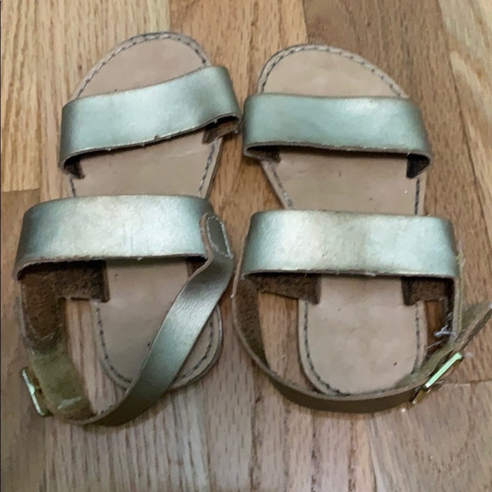 Gold Sandals - Picture 2 of 3